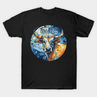 Taurus Zodiac Star Sign Astrology T-Shirt